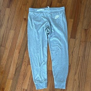 Nike Womens Light Gray Joggers